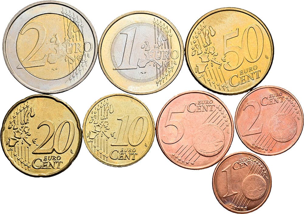 Euro Kursmünzensatz