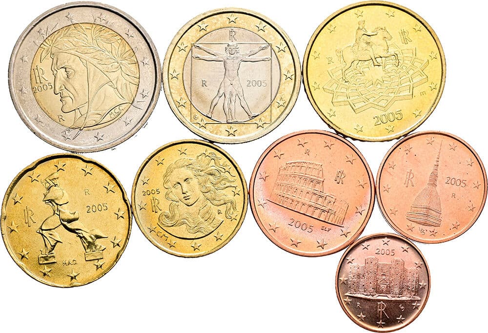 Euro Kursmünzensatz