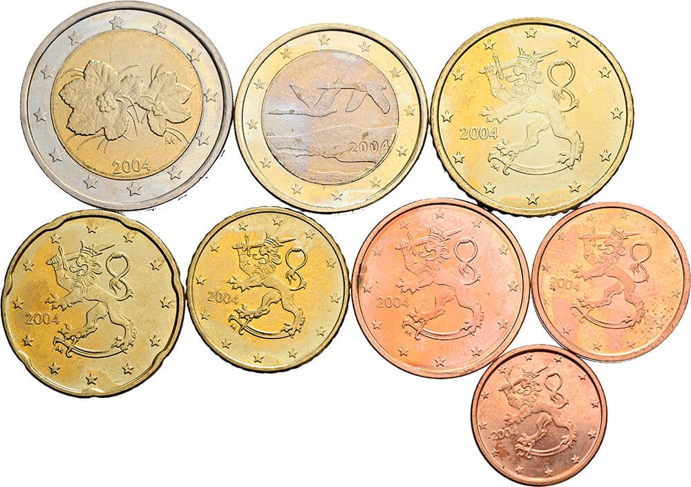Kursmünzen 2004