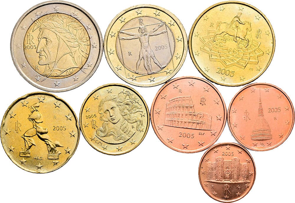 Euro Kursmünzensatz