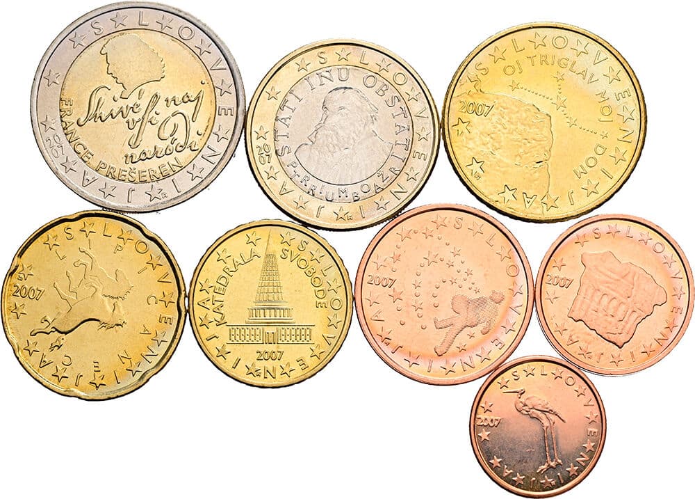 Euro Kursmünzensatz