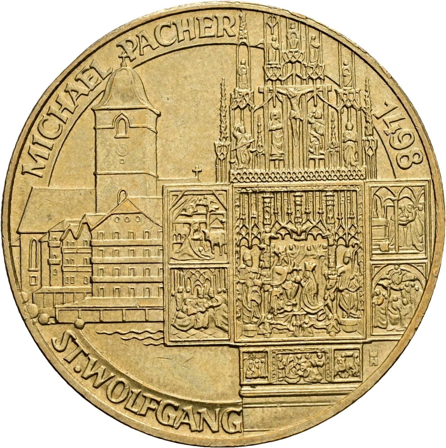 20 Schilling 1998 – Rückseite