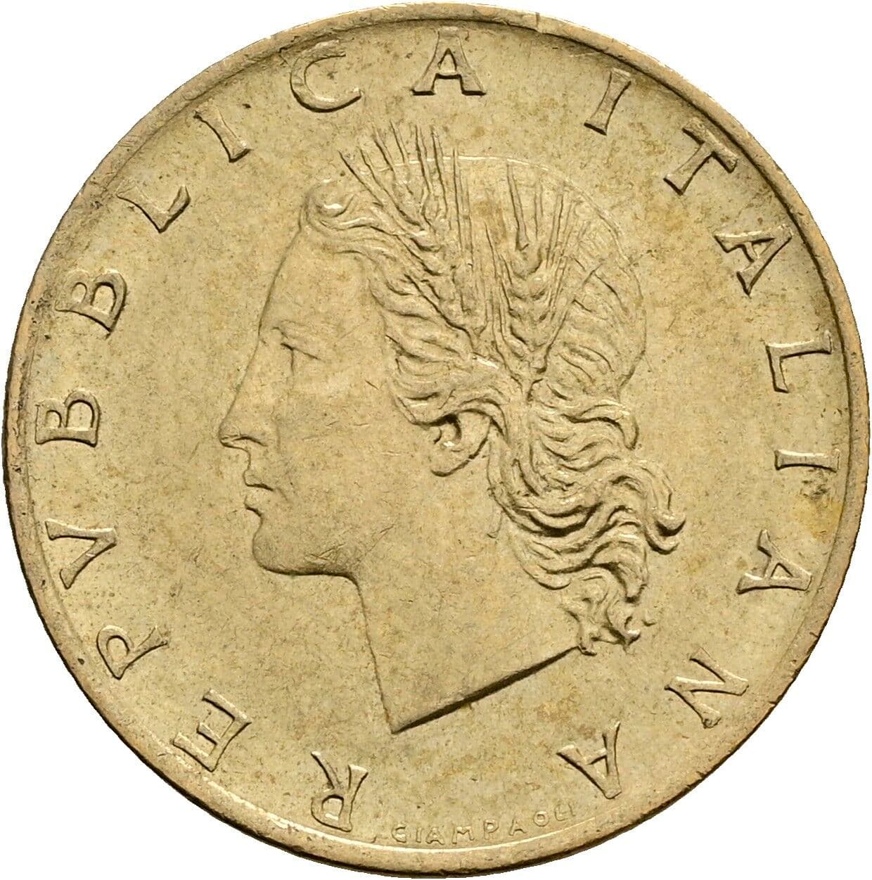20 Lire 1981 – Vorderseite