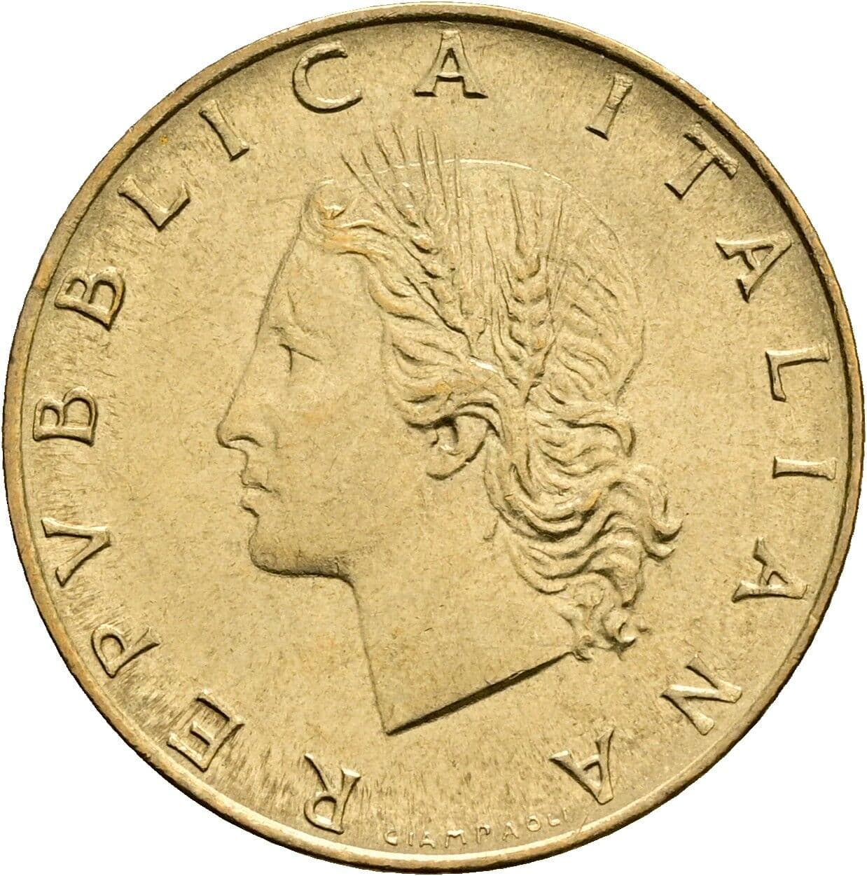 20 Lire 1981 – Vorderseite