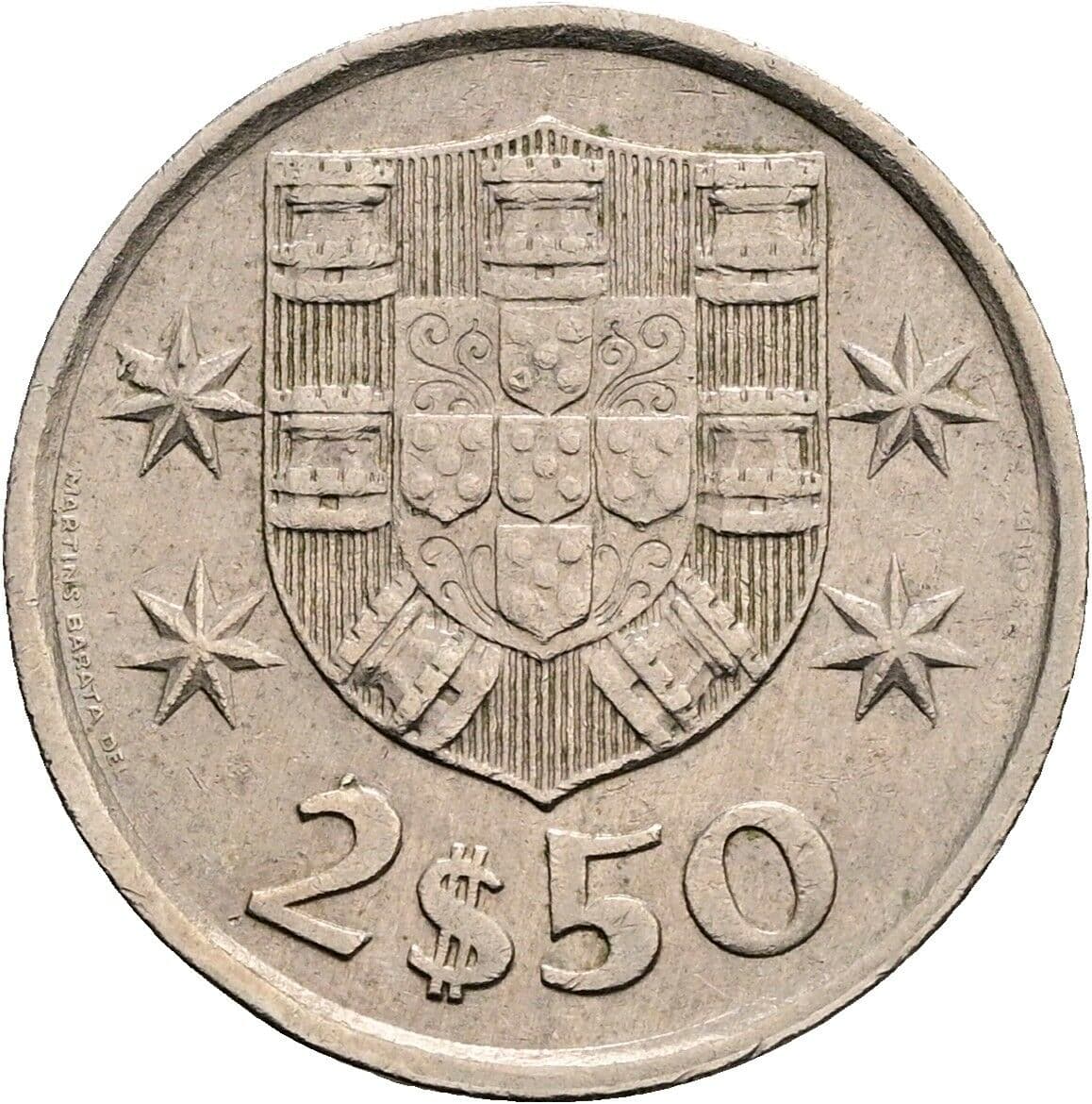 2 1/2 Escudos