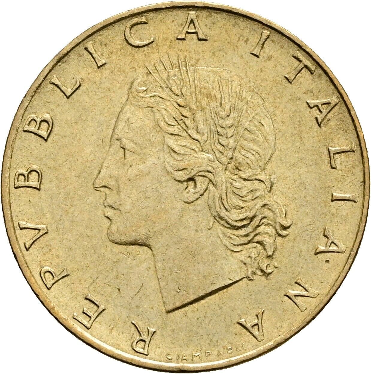 20 Lire 1981 – Vorderseite