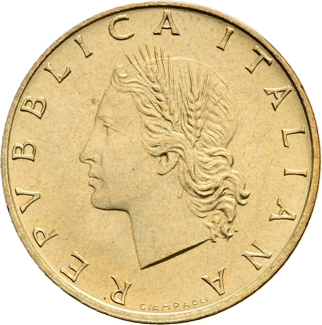 20 Lire 1988 – Vorderseite
