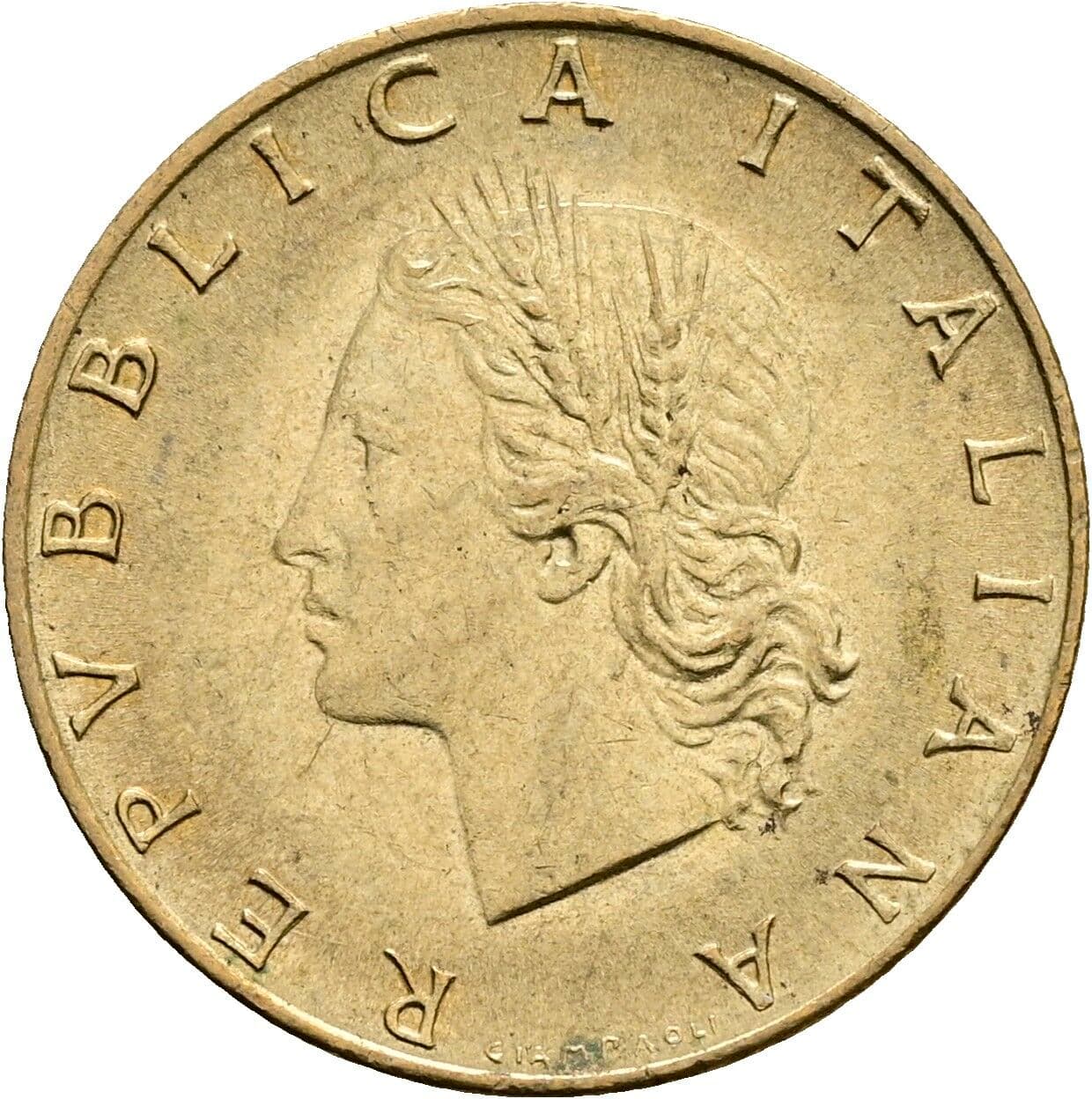 20 Lire 1981 – Vorderseite