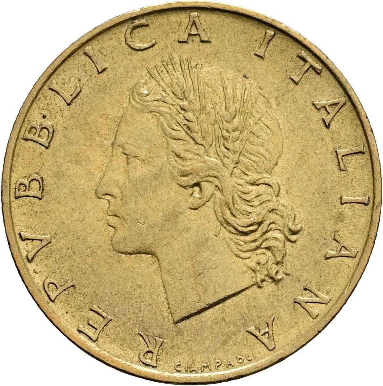 20 Lire 1981 – Vorderseite