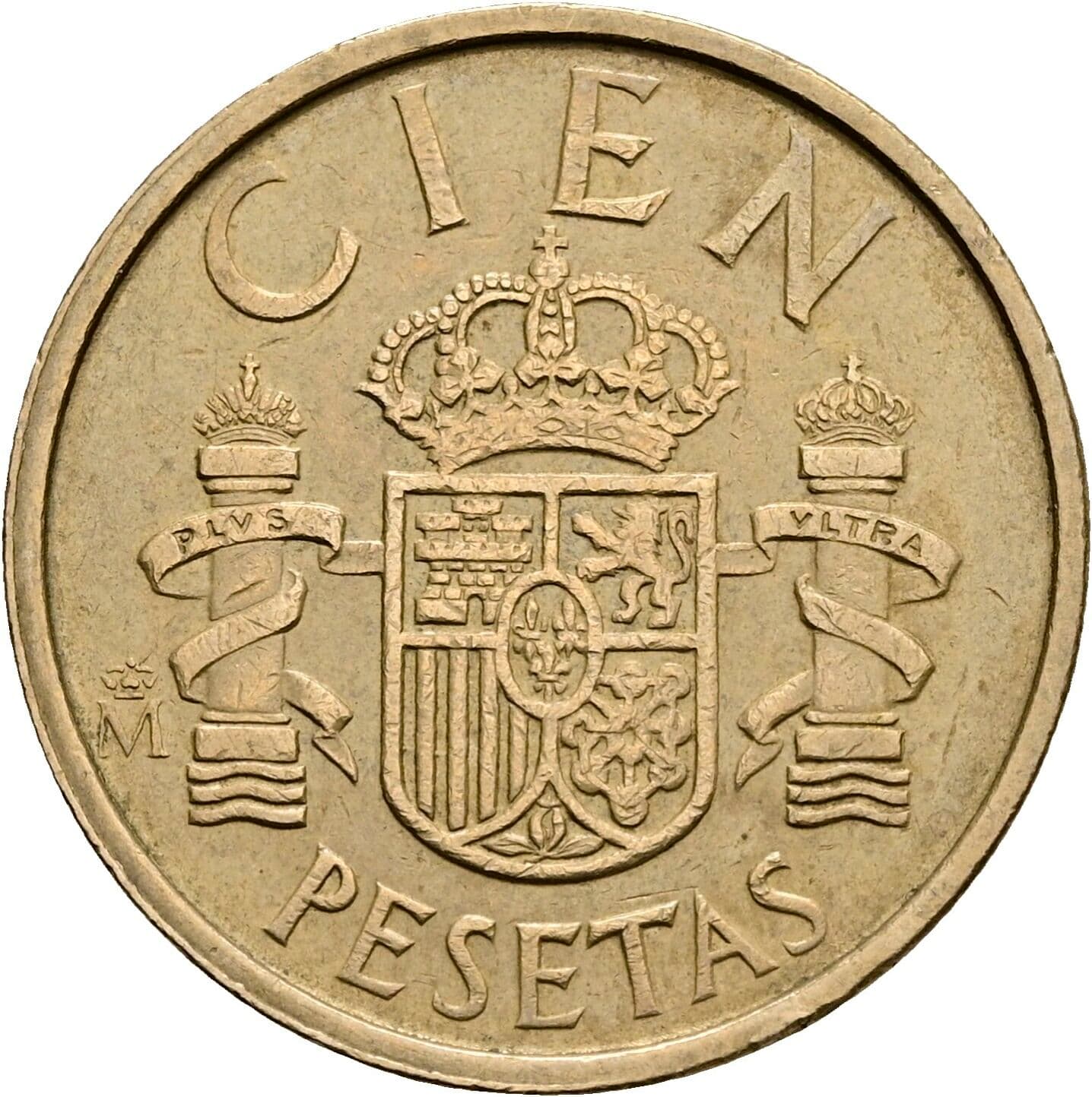 100 Pesetas Juan Carlos (1975-2014) 1988 – Rückseite