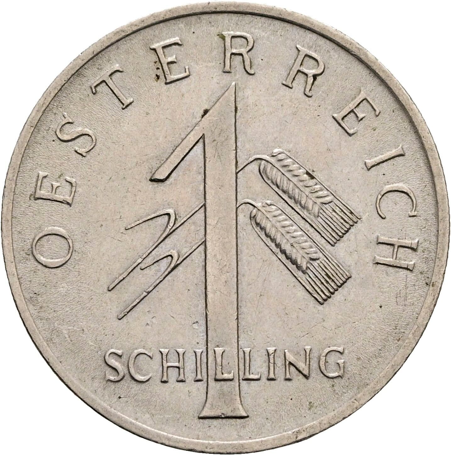 1 Schilling 1934 – Vorderseite