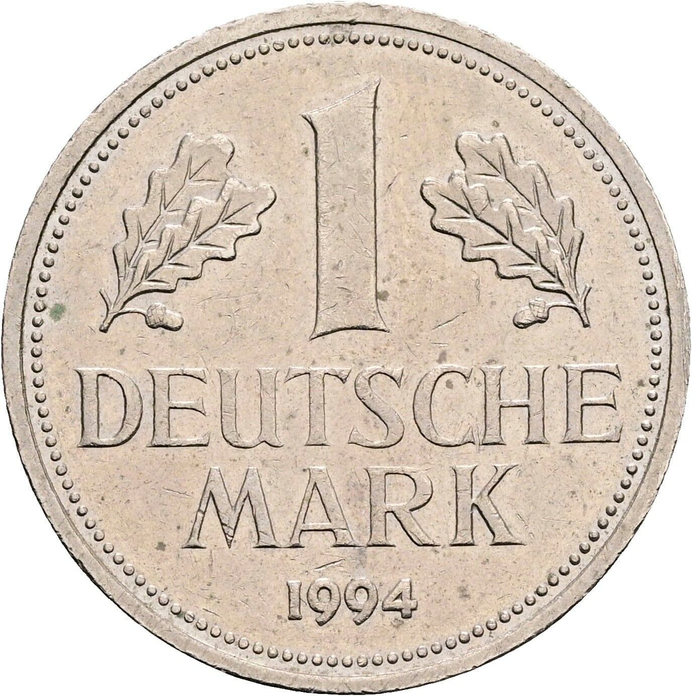 1 Deutsche Mark 1994 D – Vorderseite