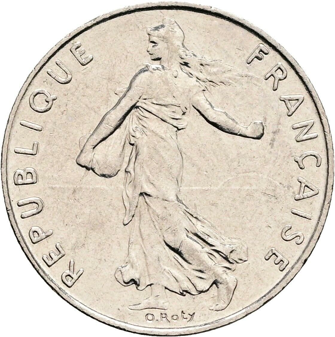 1/2 Franc 1996 – Rückseite