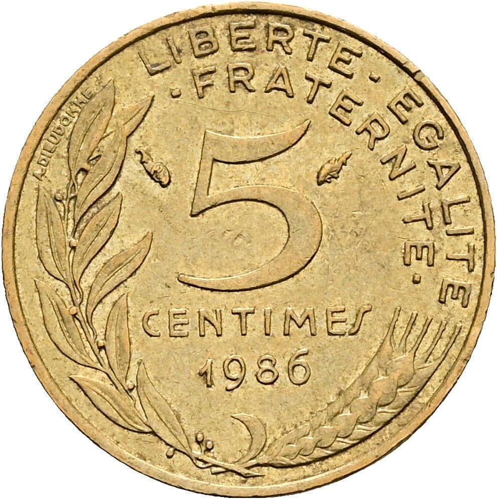 5 Centimes