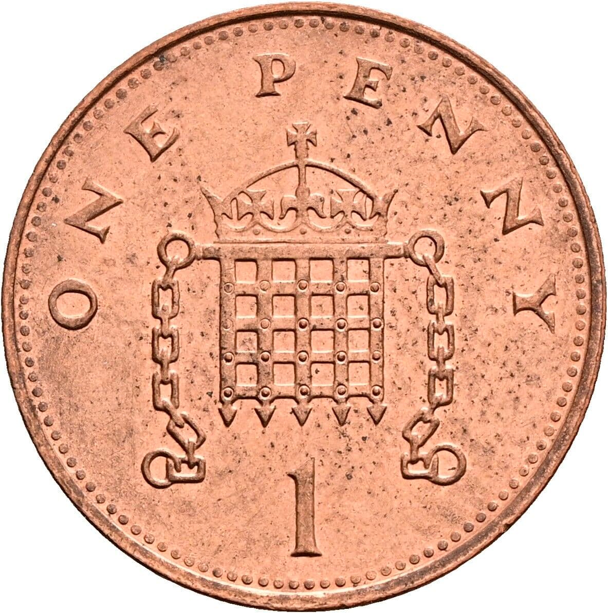 1 Penny Elisabeth II. 1952-2022 1994 – Rückseite