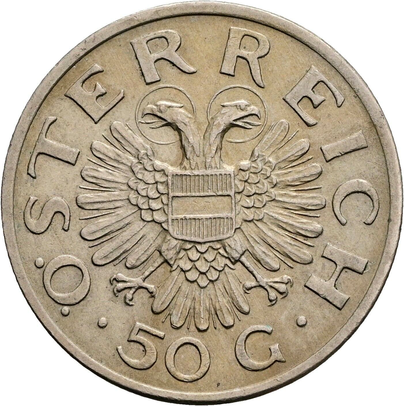 50 Groschen 1935 – Rückseite
