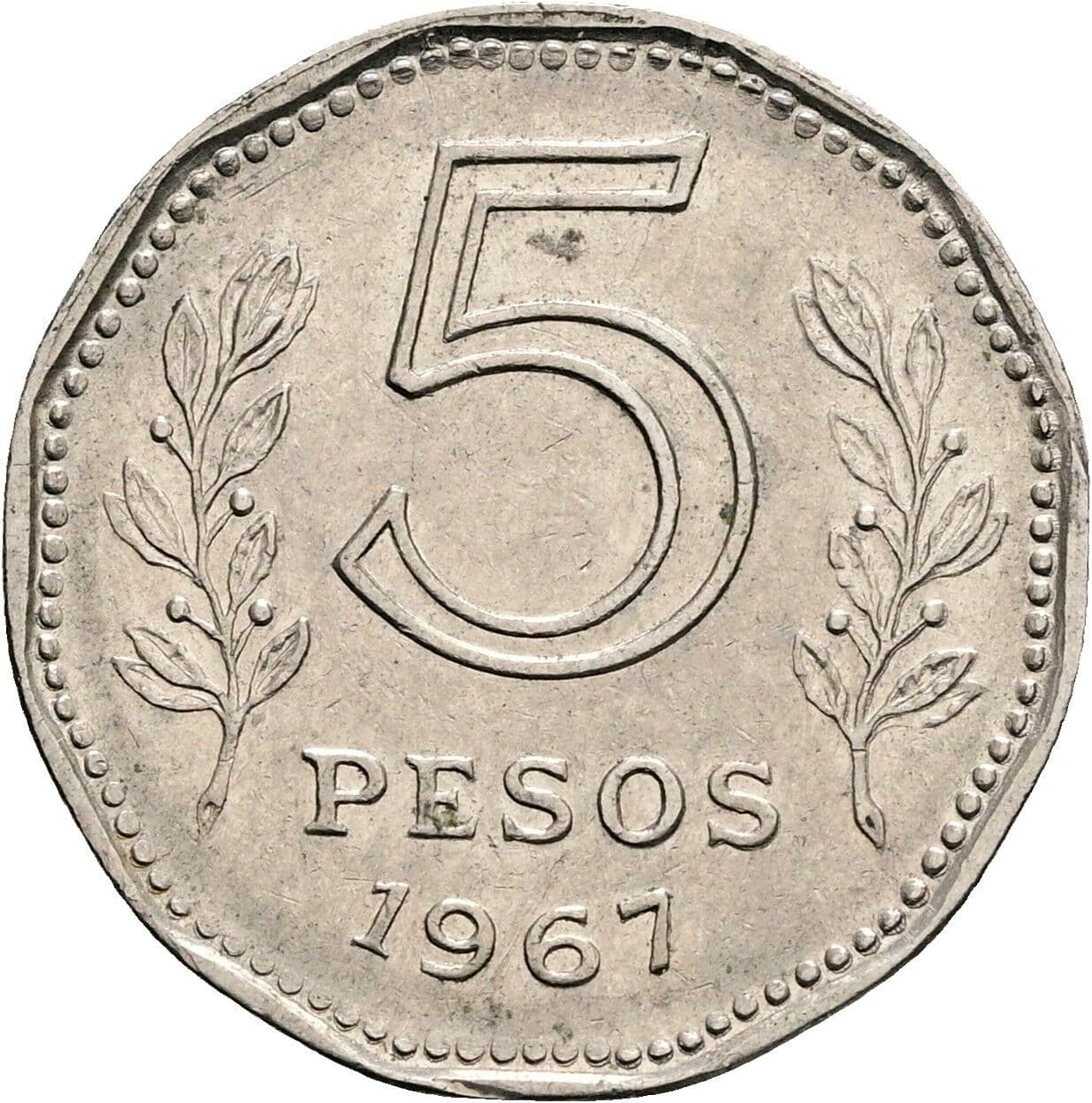 5 Pesos