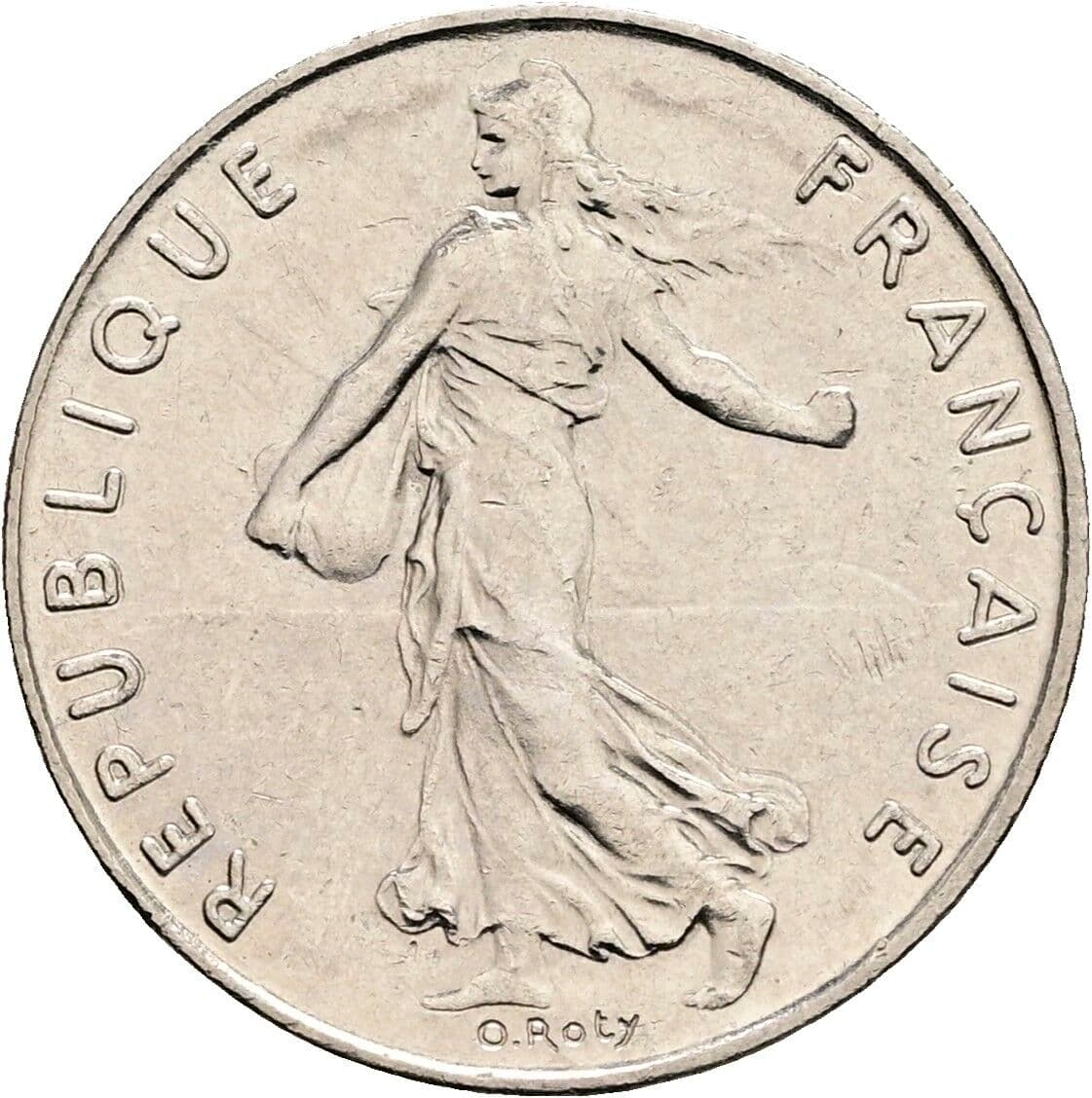 1/2 Franc 1993 – Rückseite