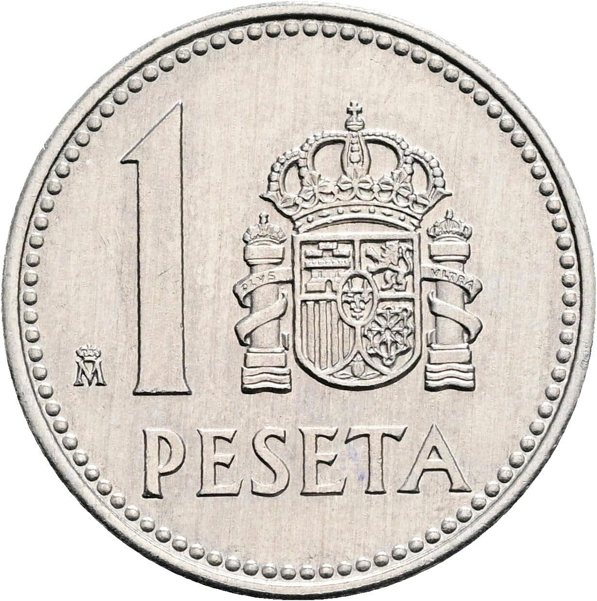 1 Peseta Juan Carlos (1975-2014) 1983 – Rückseite