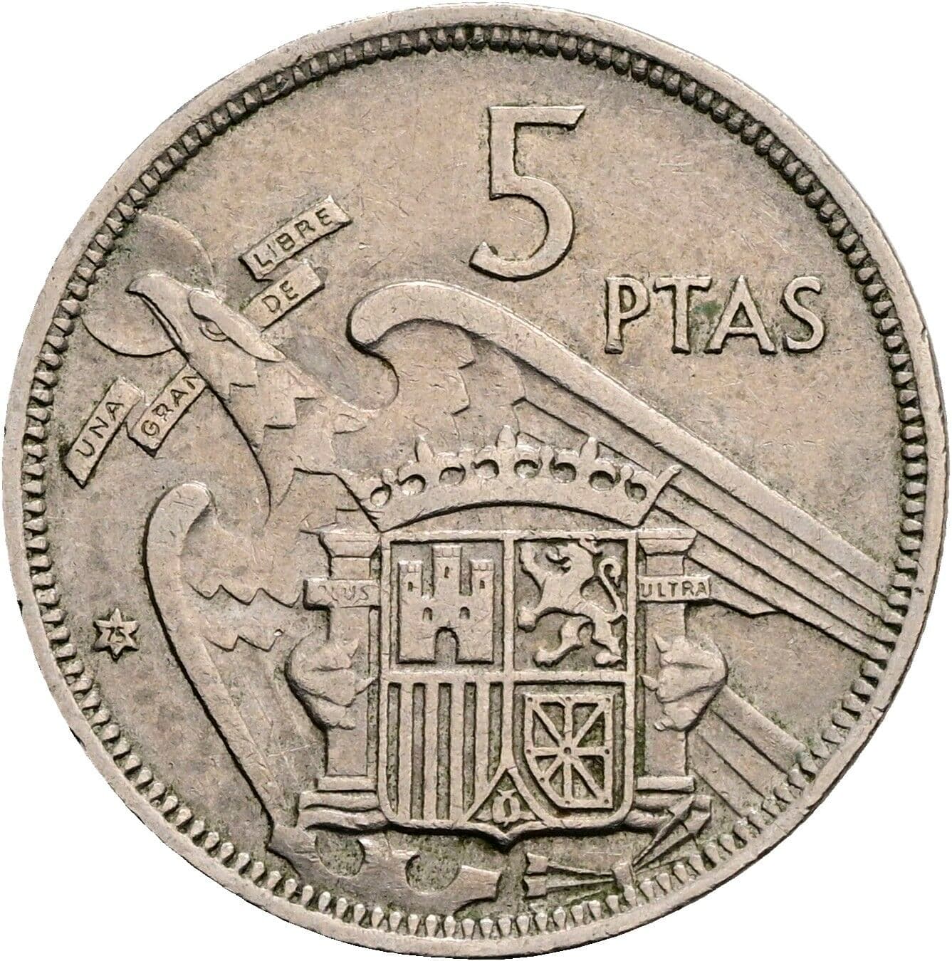 5 Pesetas
