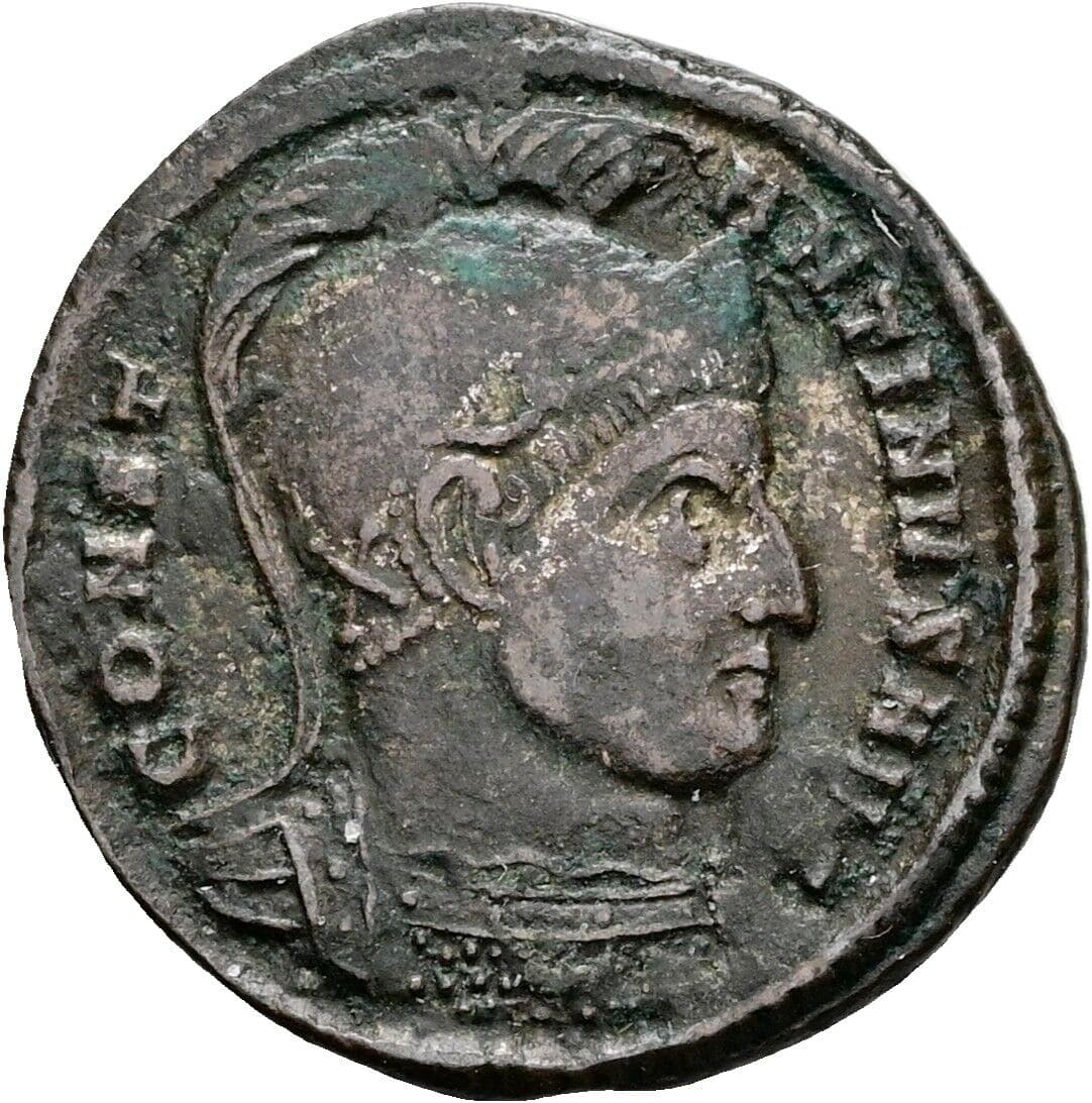 AE 3 Bronzemünze Trier