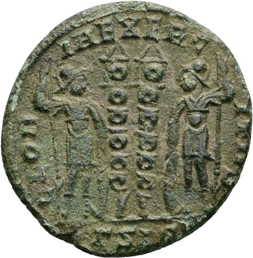 AE4 Bronzemünze Siscia