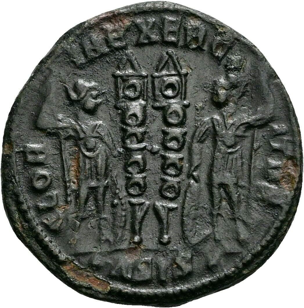 AE4 Bronzemünze Siscia