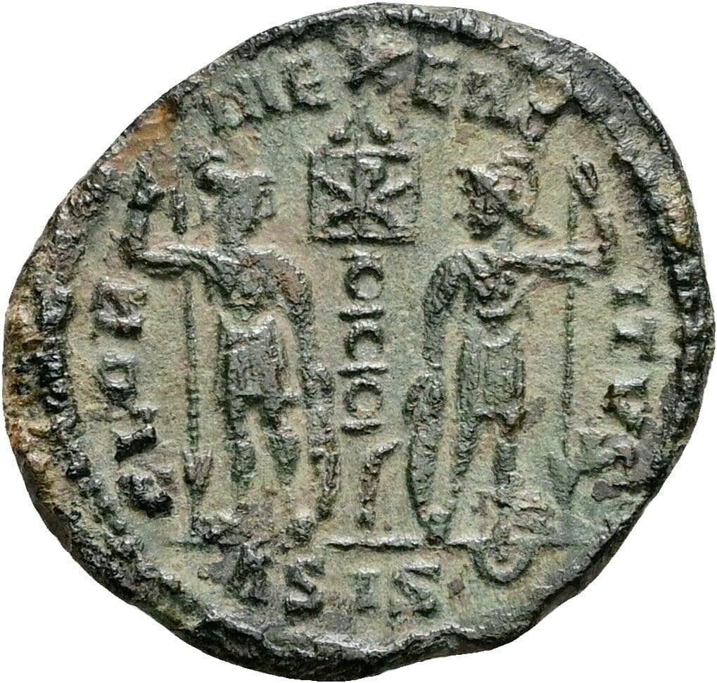 AE4 Bronzemünze Siscia