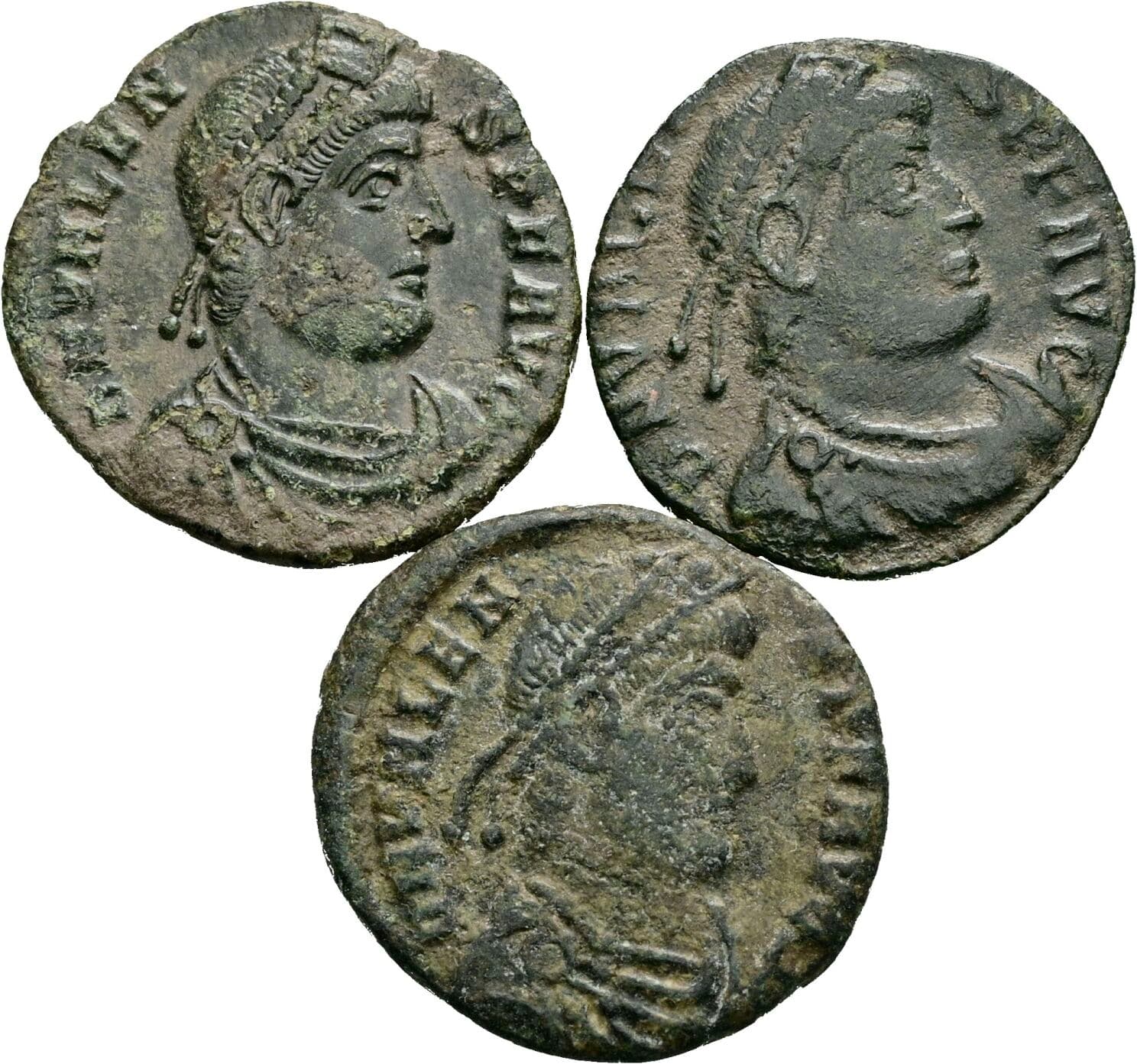 AE 3 Bronzemünzen Lot mit 3 Stück