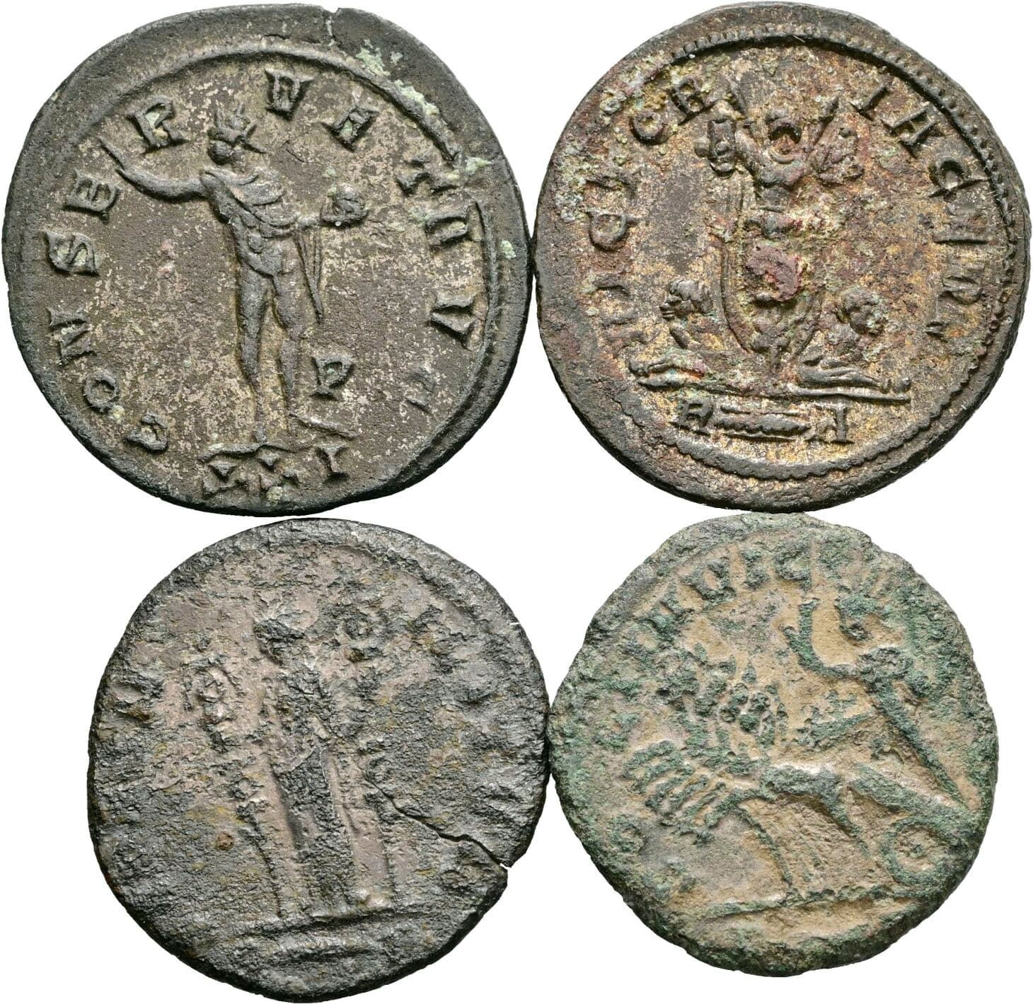 Lot 4 Stück Antoniniane