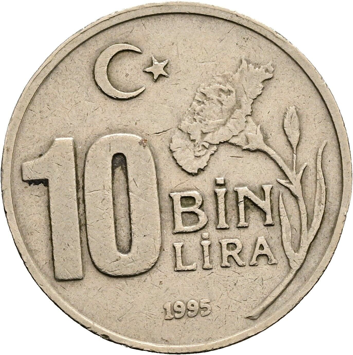 10000 Lira
