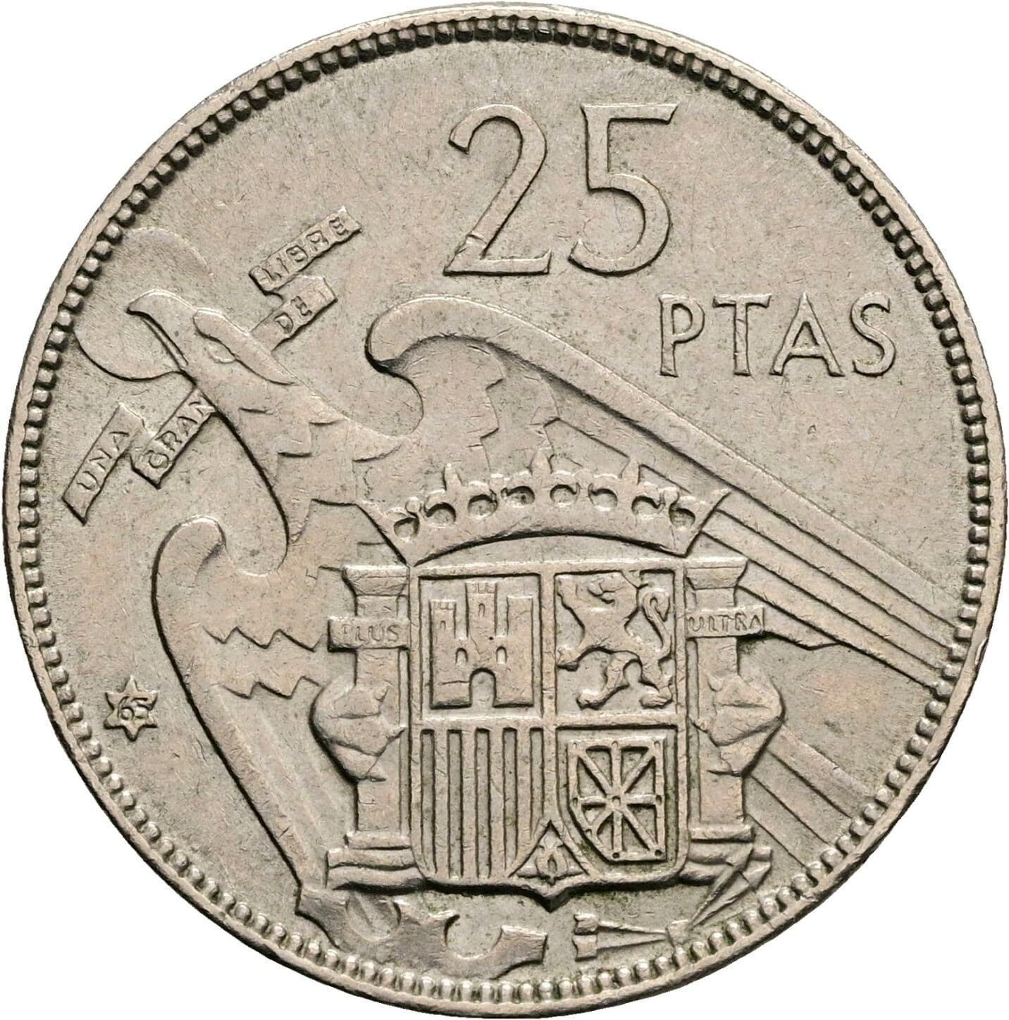 25 Pesetas