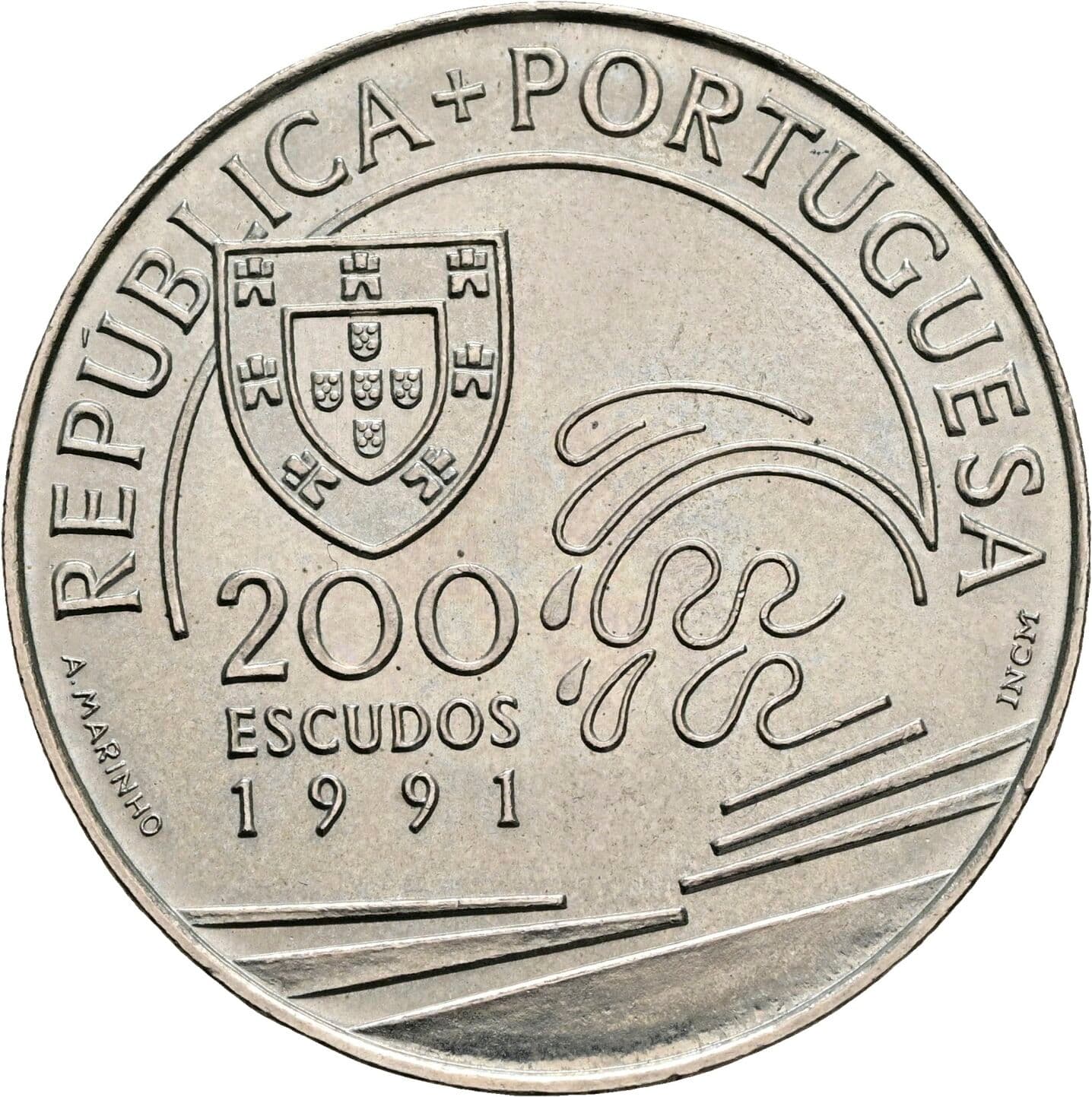 200 Escudos 1991 – Vorderseite