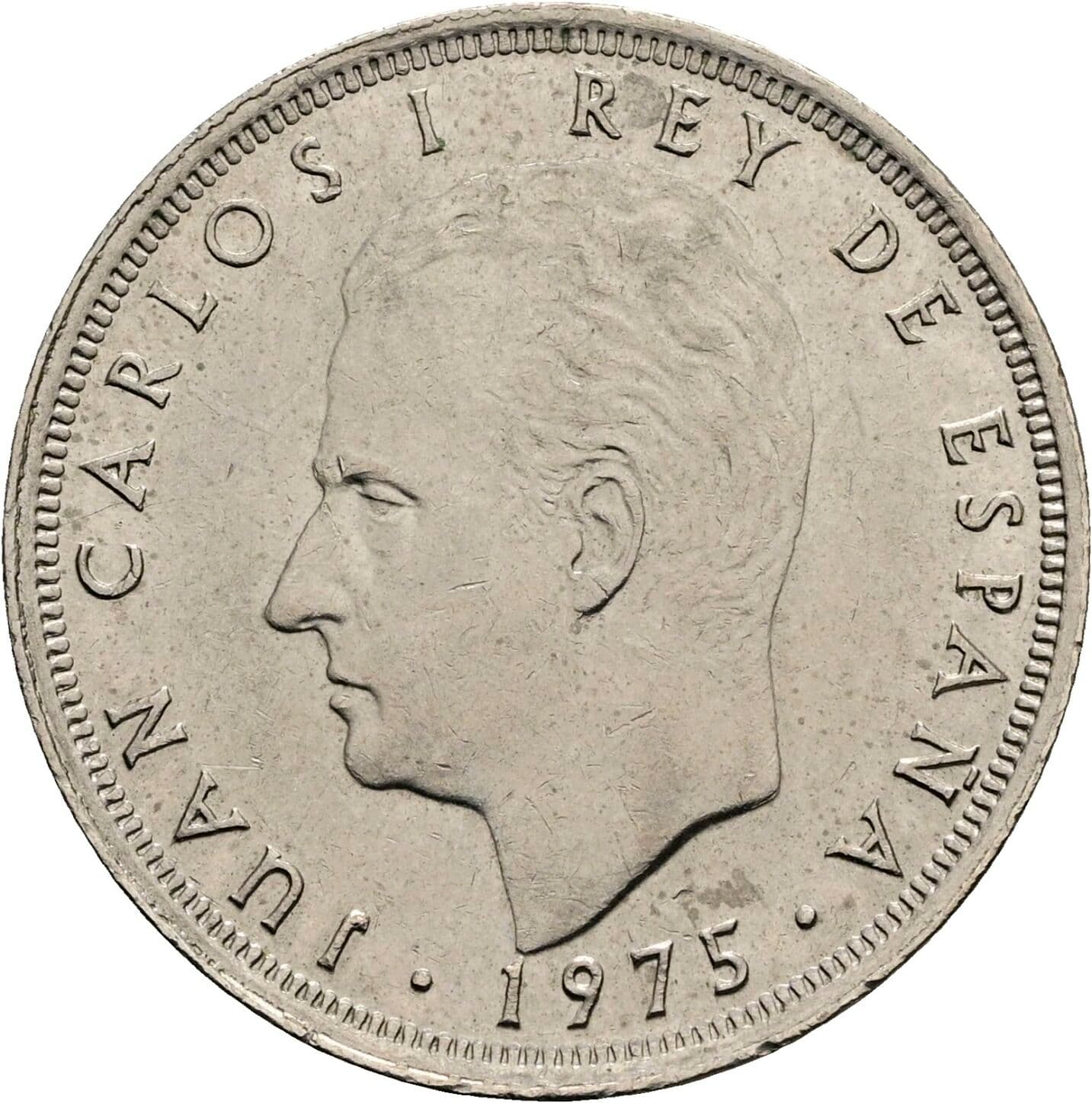 25 Pesetas 1980 – Vorderseite