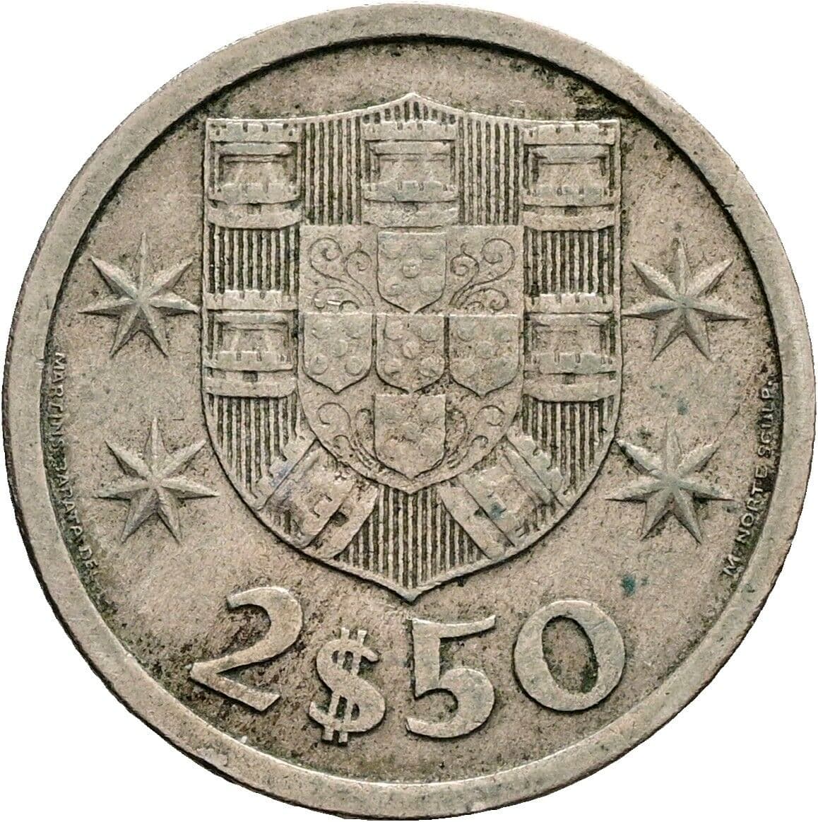 2 1/2 Escudos