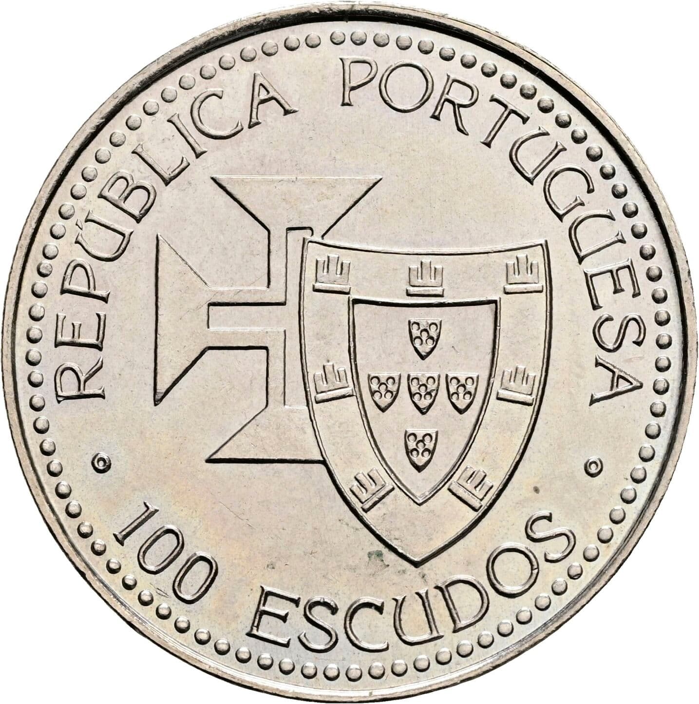 100 Escudos 1989 – Vorderseite