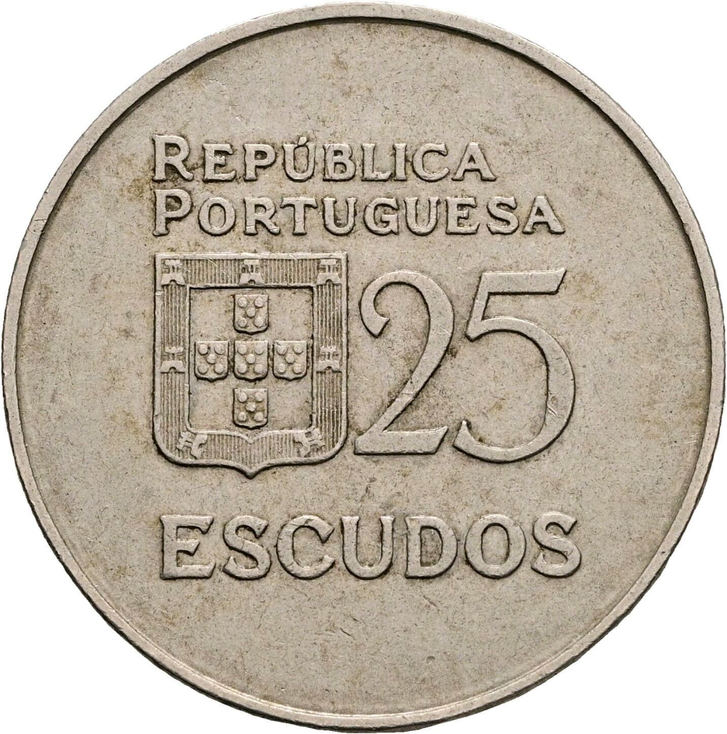 25 Escudos 1981 – Vorderseite