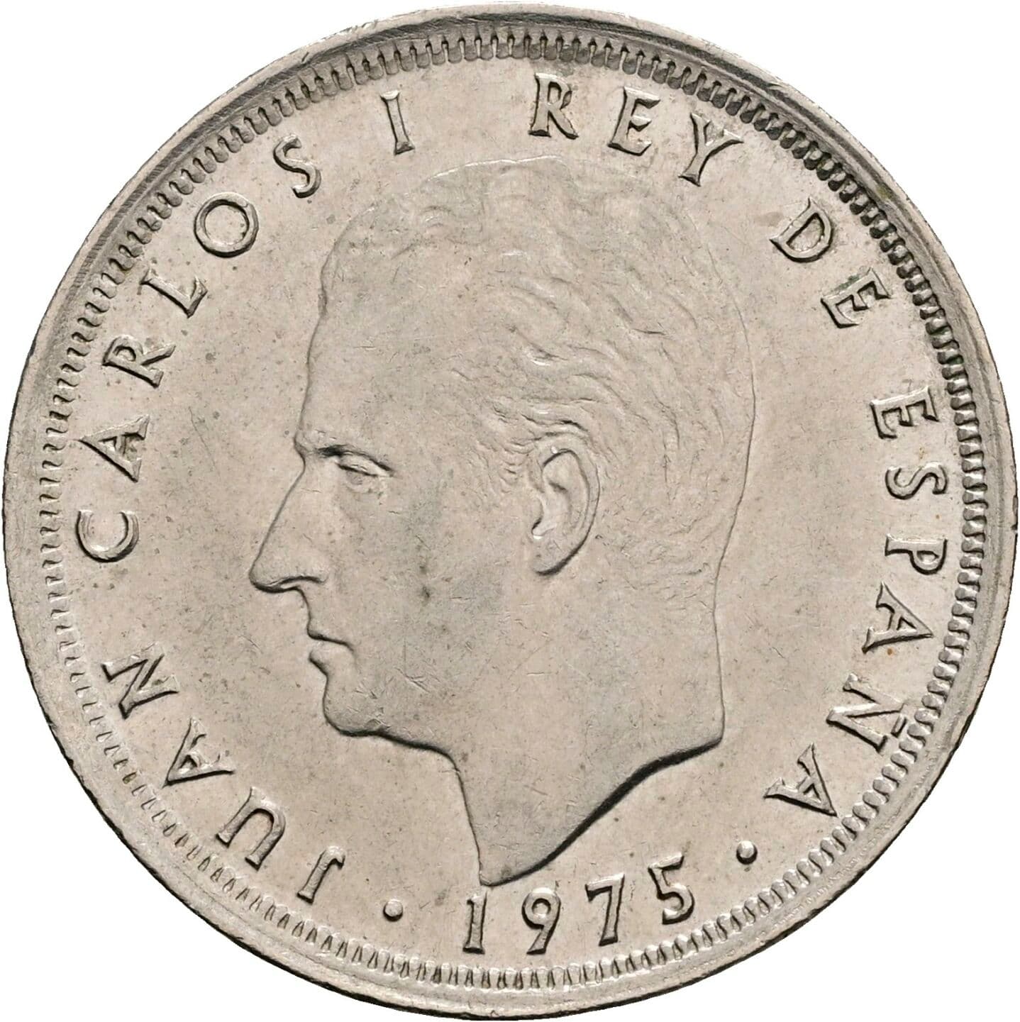 25 Pesetas 1978 – Rückseite