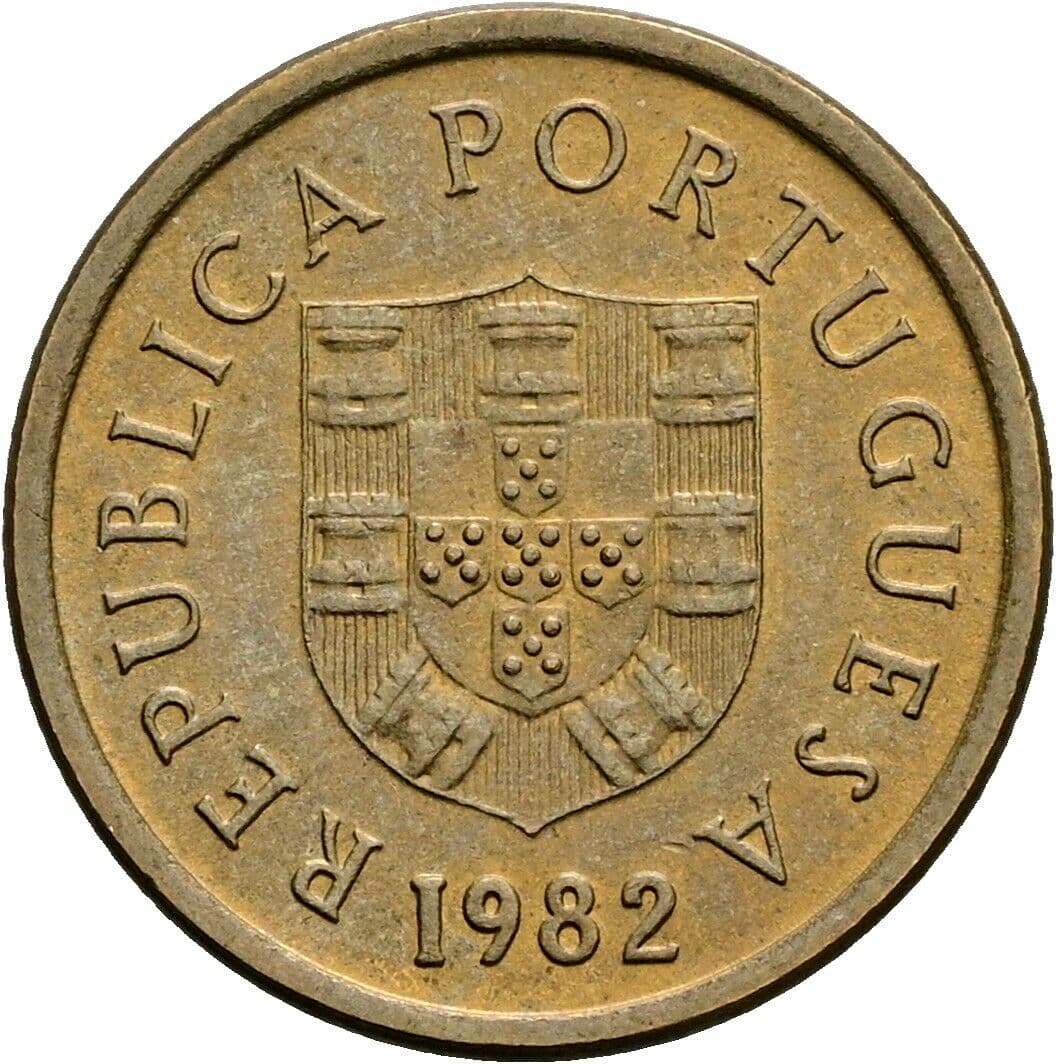 1 Escudo 1982 – Rückseite