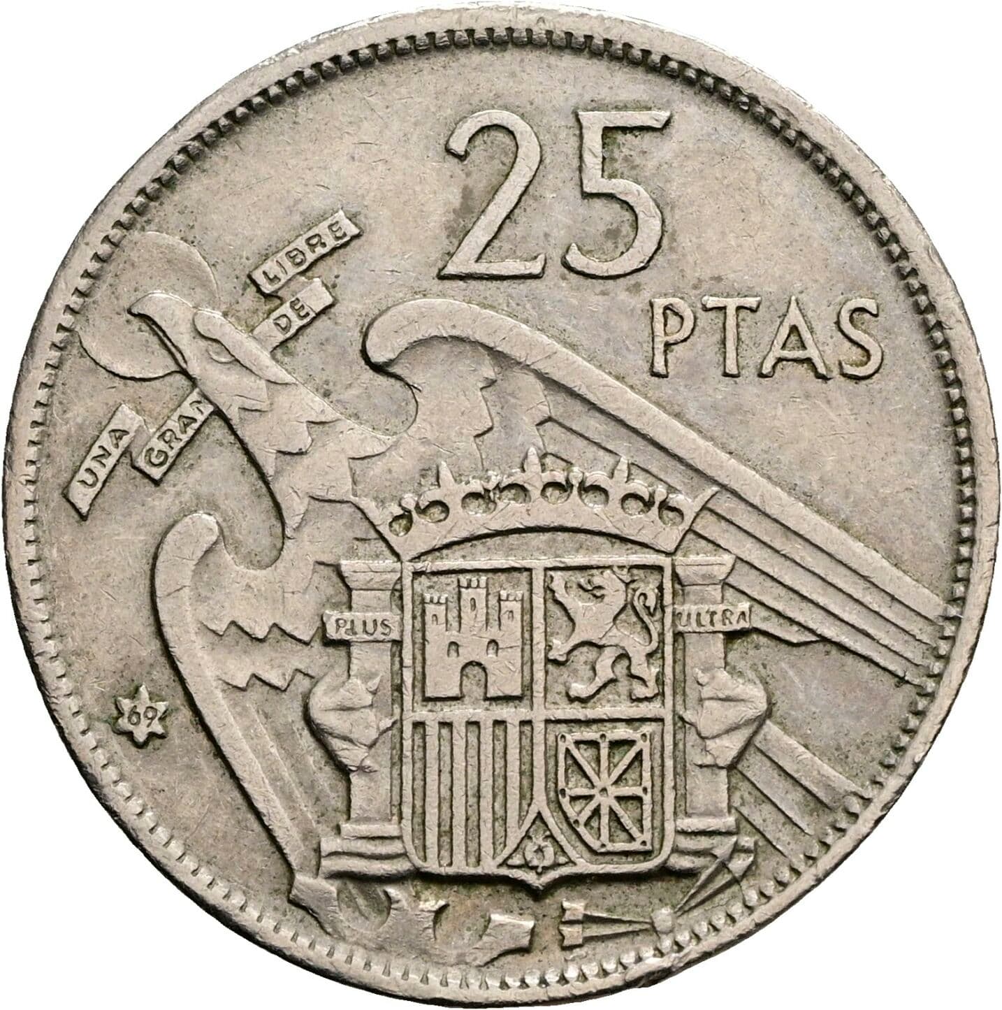 25 Pesetas