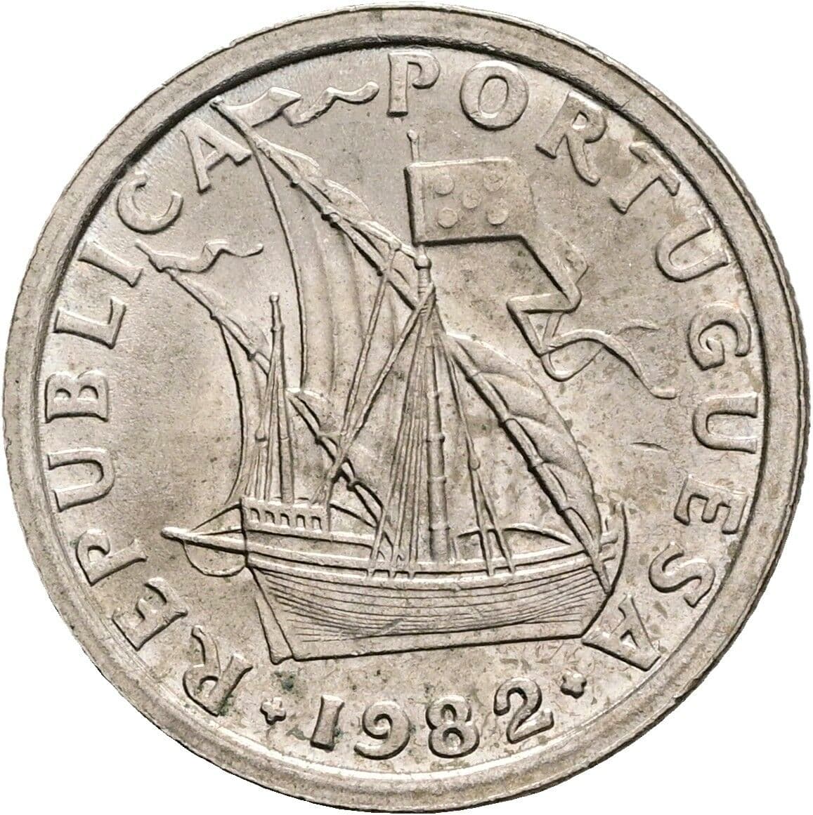 2 1/2 Escudos 1982 – Vorderseite