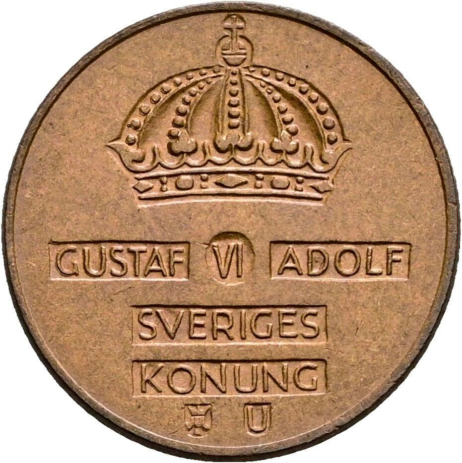 1 Öre 1965 – Rückseite