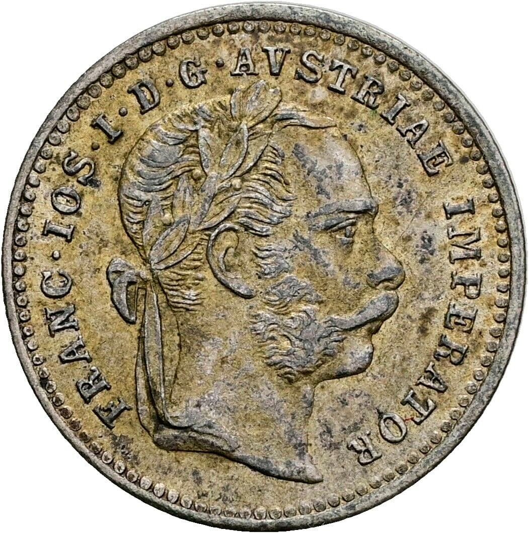 10 Kreuzer Franz Joseph I. 1848-1916 1872 – Vorderseite