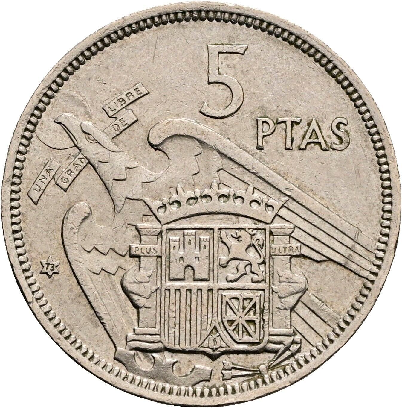 5 Pesetas