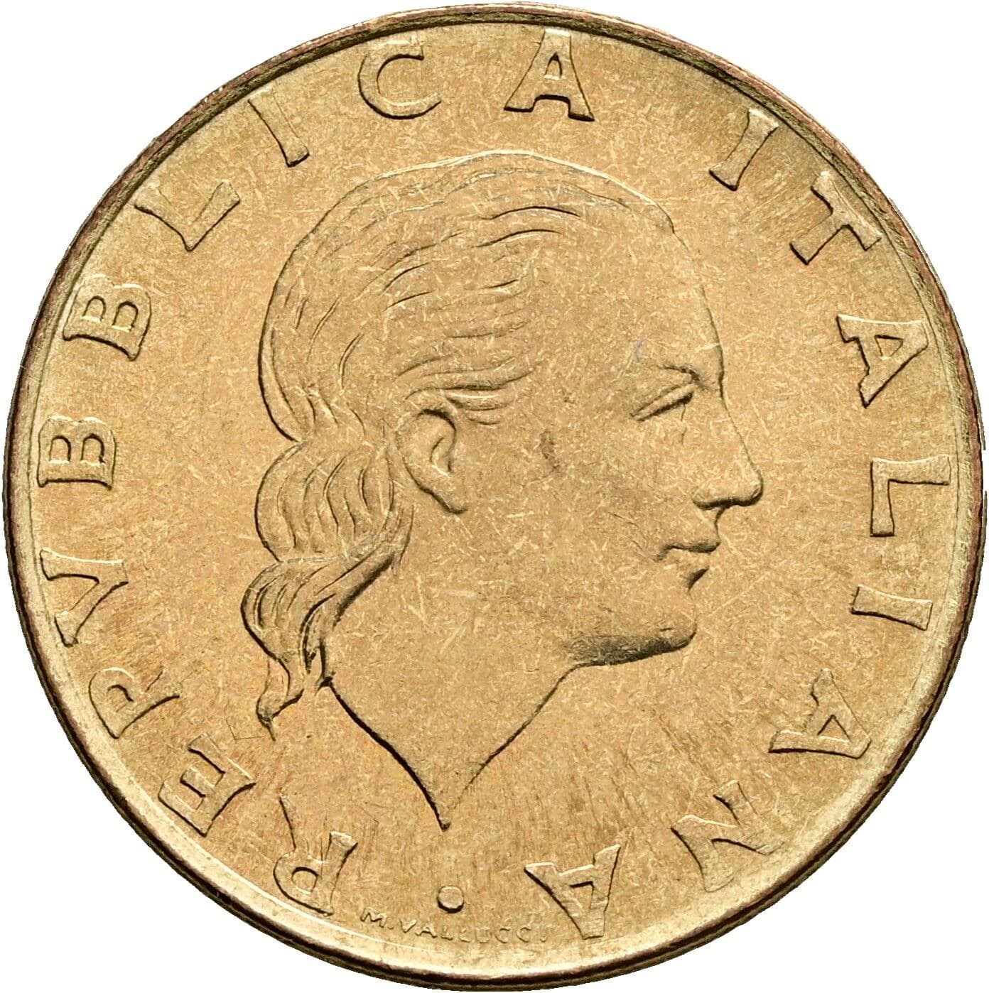 200 Lire 1978 – Vorderseite
