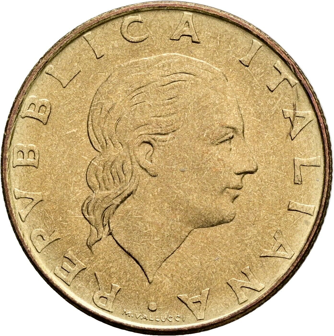 200 Lire 1977 – Vorderseite