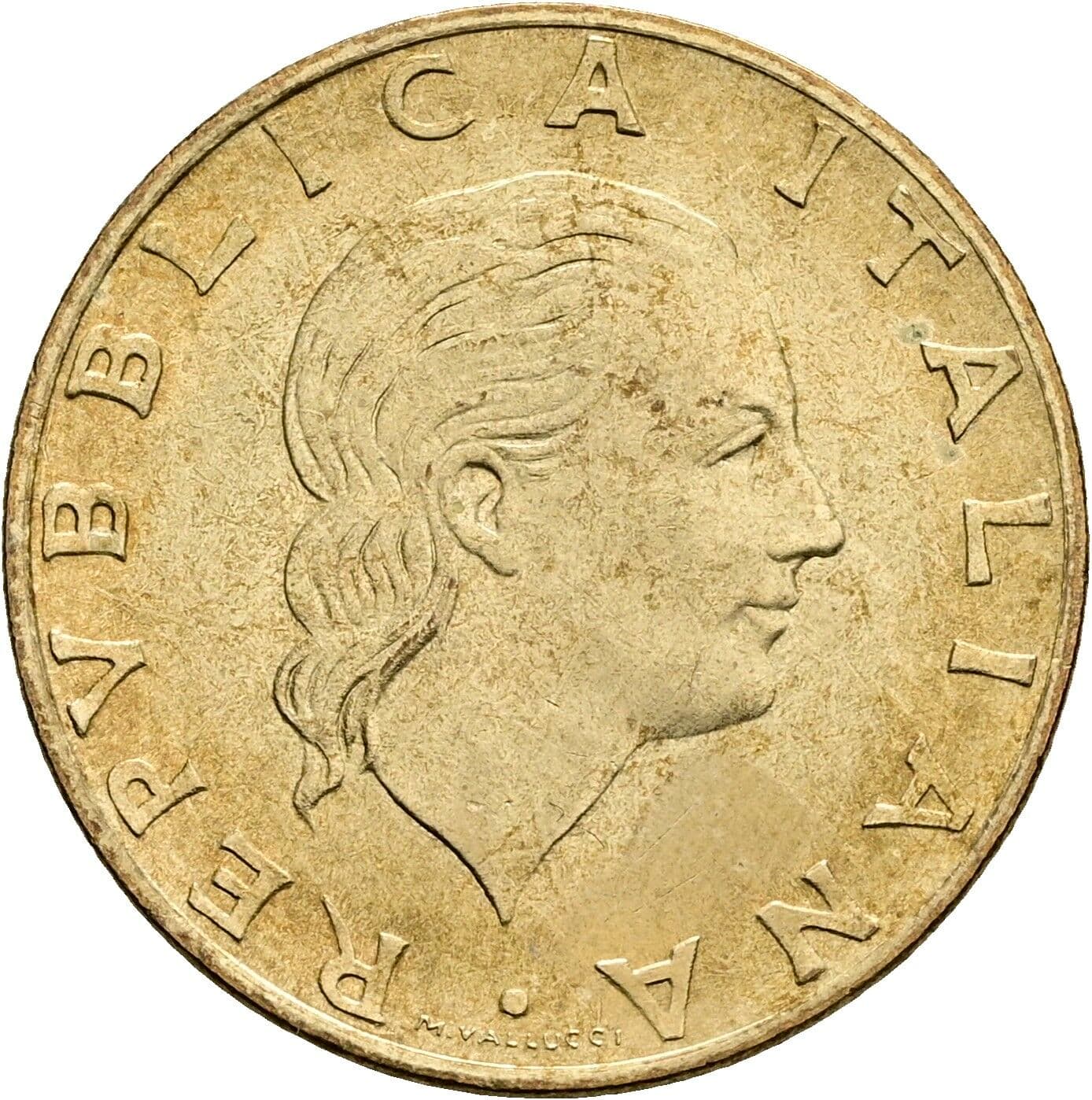 200 Lire 1980 – Vorderseite
