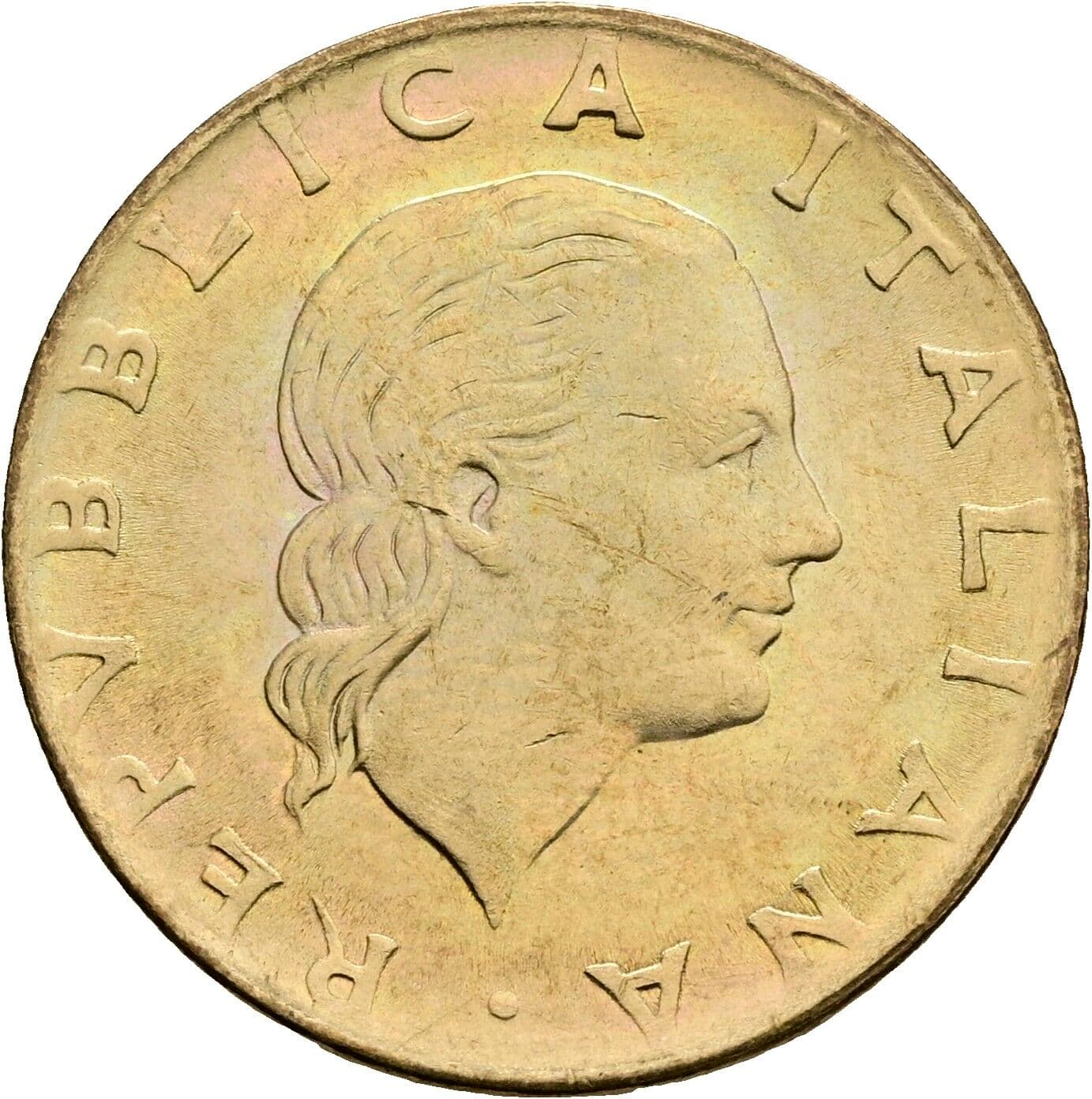 200 Lire 1979 – Vorderseite