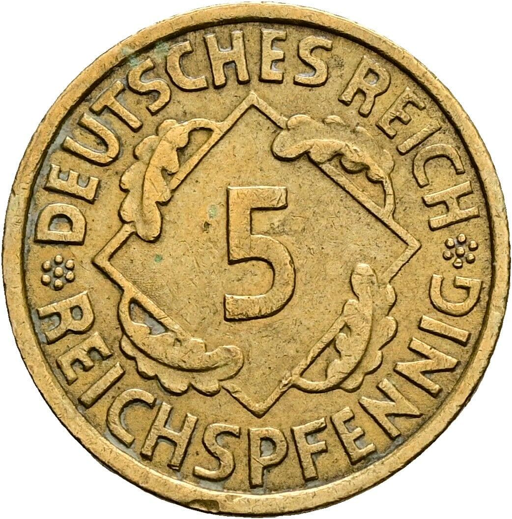 5 Reichspfennig