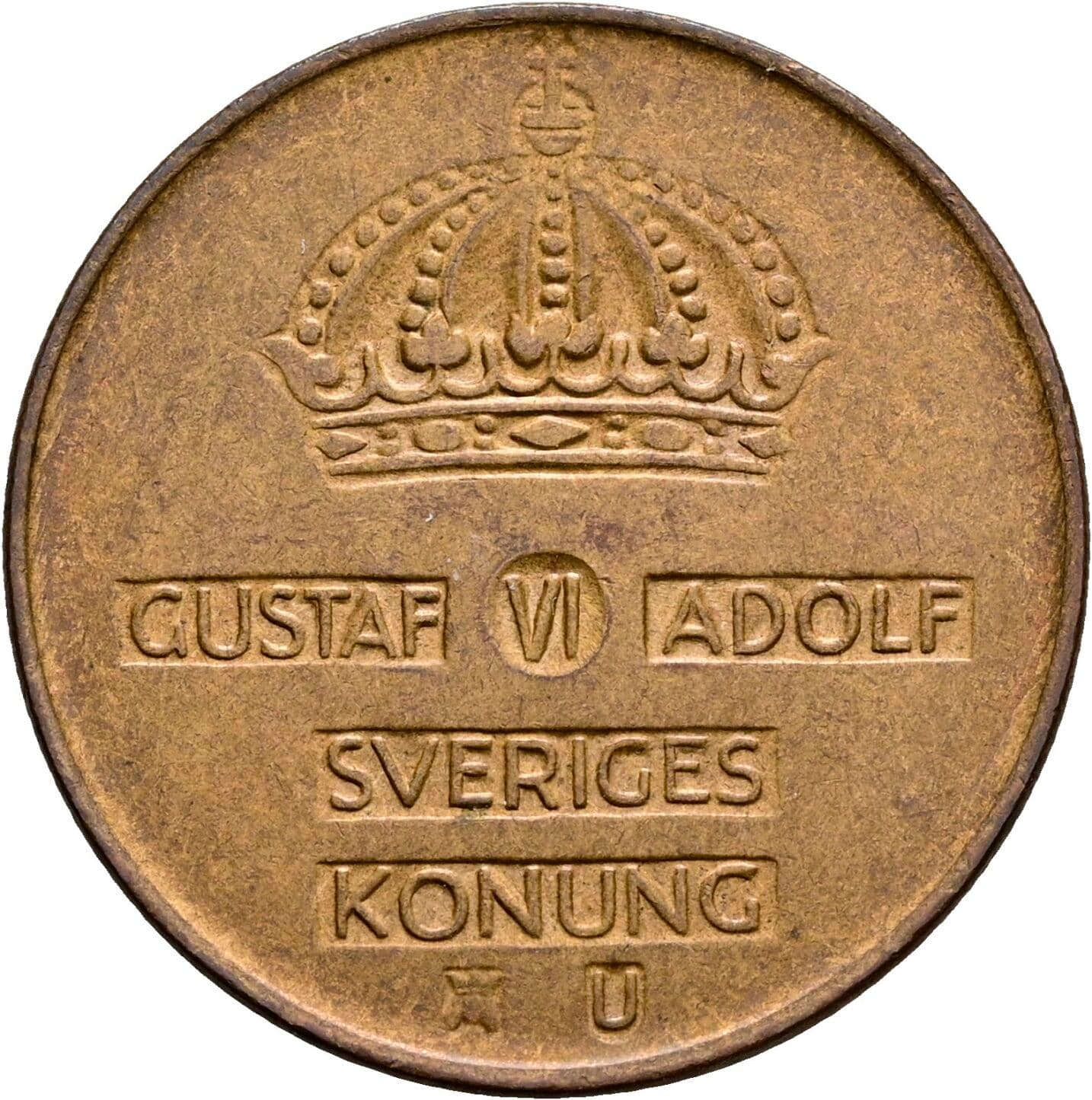 5 Öre Gustav VI. Adolf (1950-1973) 1962 – Rückseite